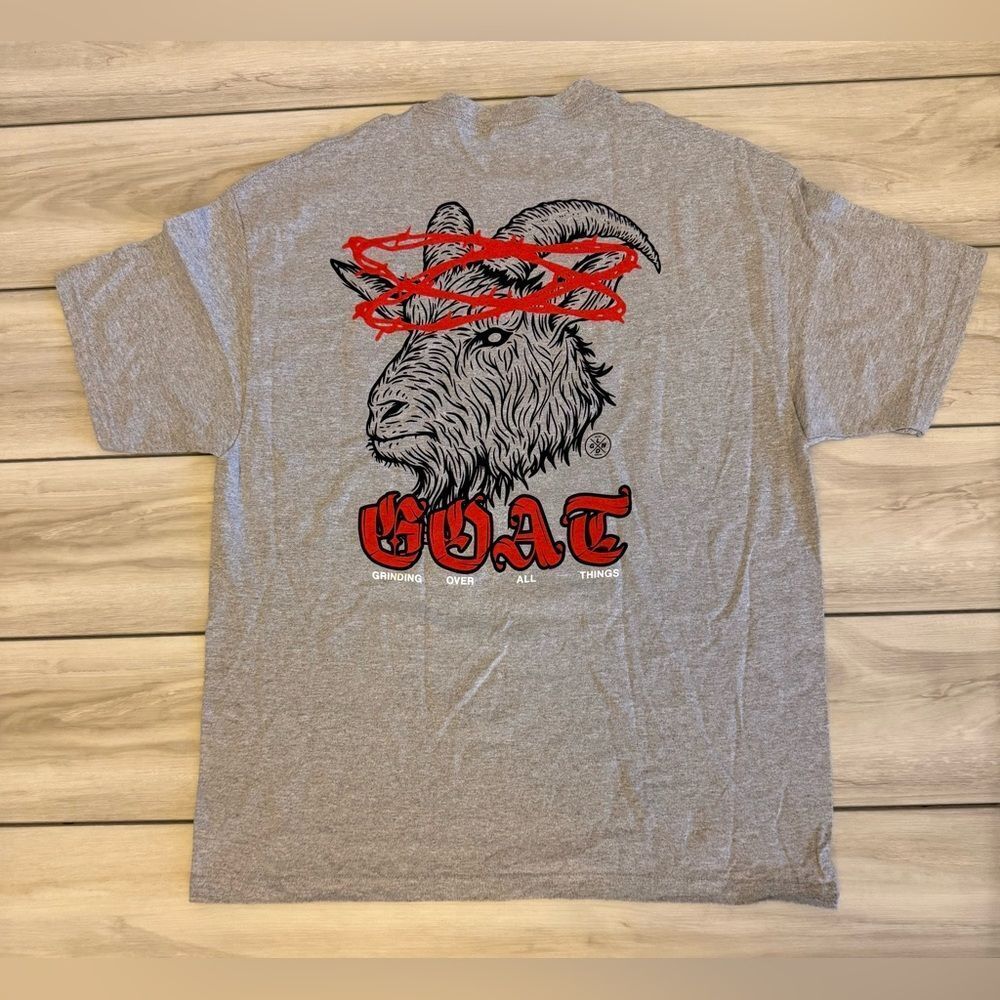 LGND Supply Co GOAT T-shirt Grey XL NWT